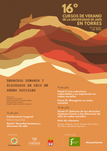 Cursos de verano de la Universidad de Jaén en Torres 2022