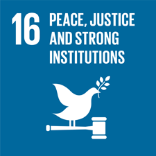 Objective 16: Peace, justice and strong institutions