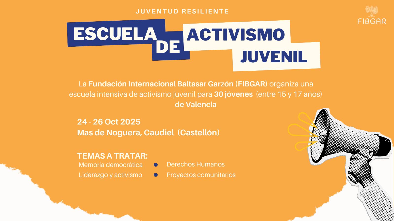 Juventud Resiliente- Escuela de Activismo Juvenil