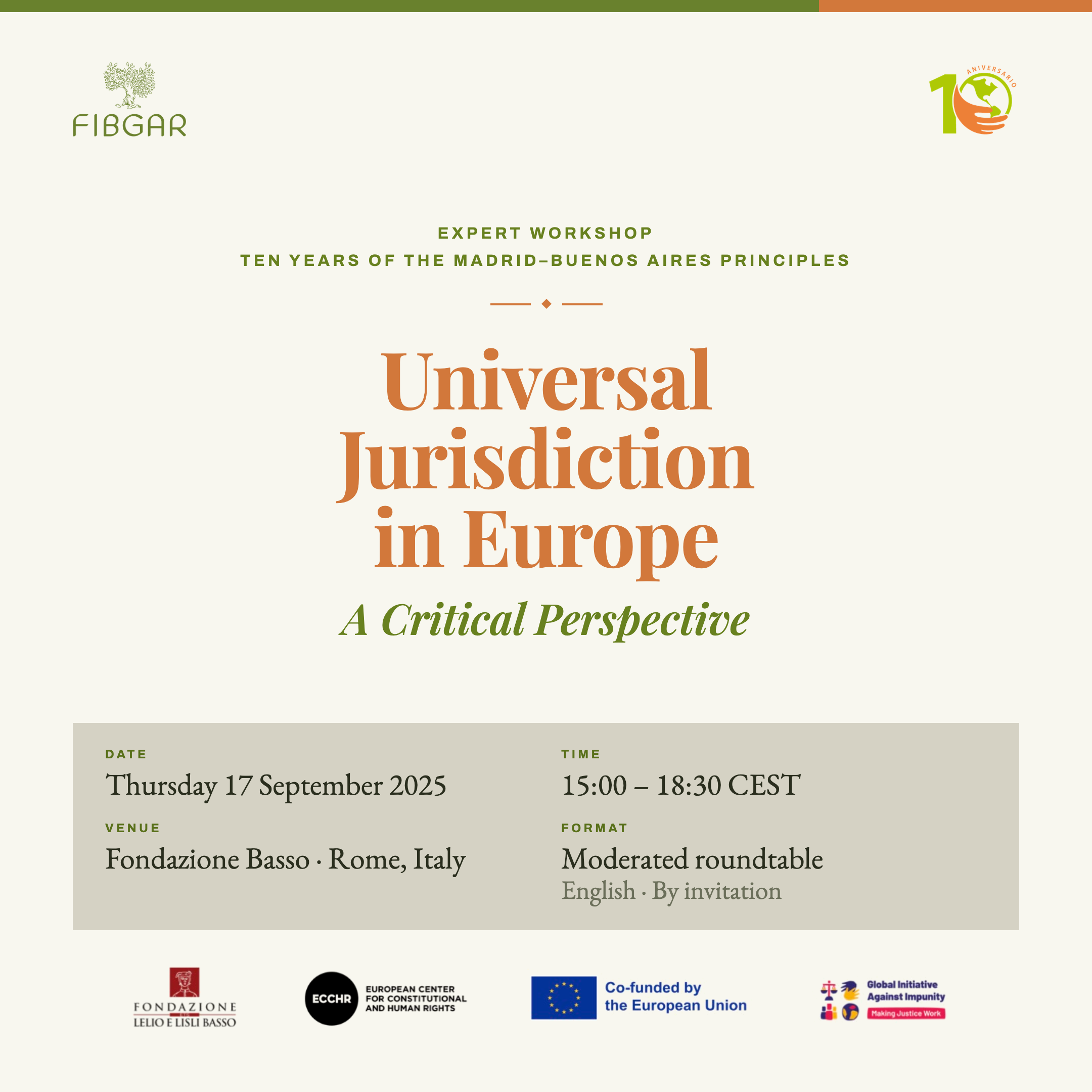 La jurisdicción universal en Europa: una perspectiva crítica